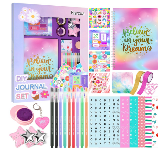 Kit de diario para niñas, juguetes para edades de 8 a 14 años