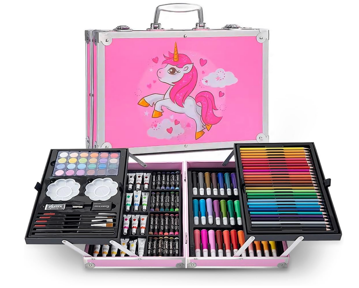 Maletin de Arte Unicornio Rosa