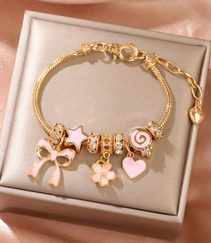 Pulsera  para Niña Fantasia con Figuras Colgando