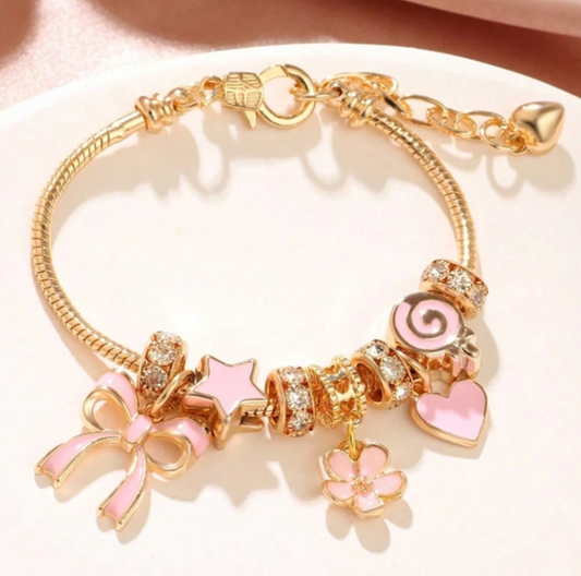 Pulsera  para Niña Fantasia con Figuras Colgando