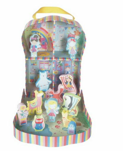 Playhouse Hadas & Arcoíris 10 Pzs Madera