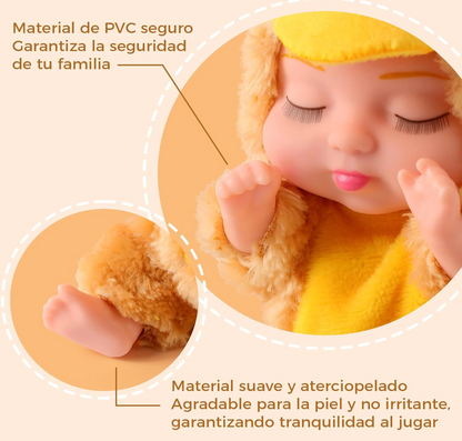 Mini Bebe Reborn de 11cm