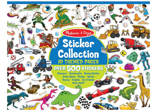 Melissa & Doug Libro de Autoadhesivos, Colección Gigante Stickers