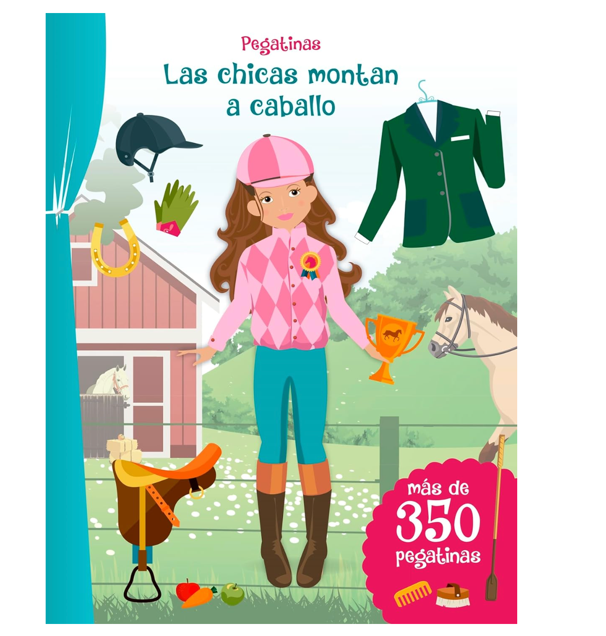 Pegatinas Montan a Caballo