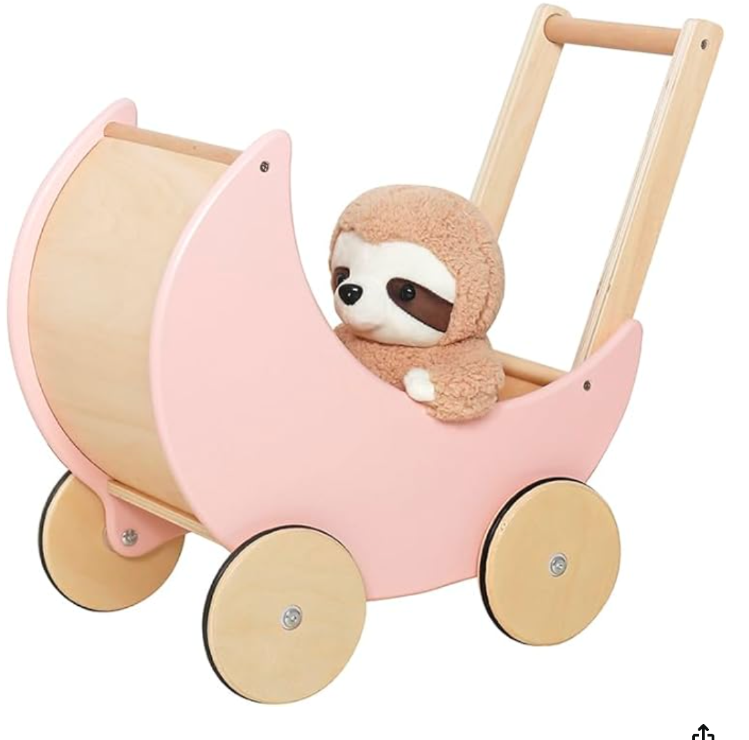 Carreola Madera Montesori Rosa