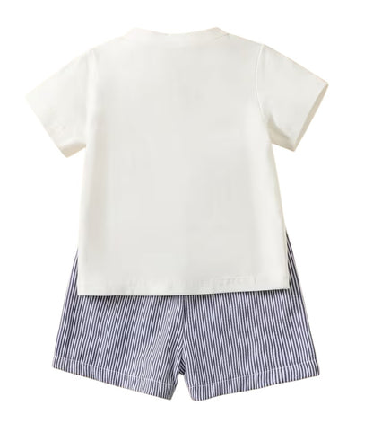 Conjunto Carritos Rayas