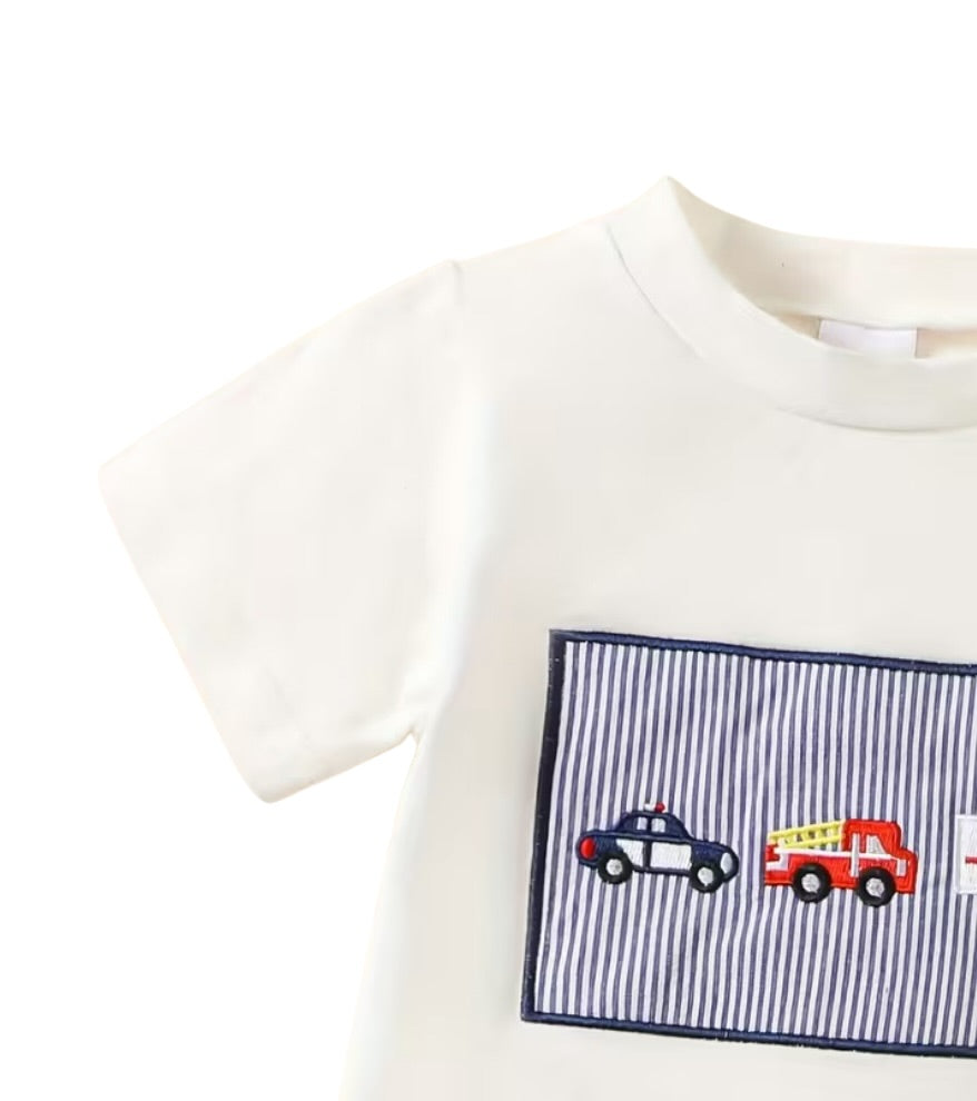Conjunto Carritos Rayas