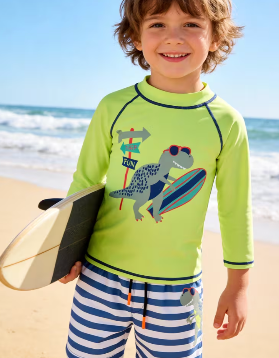 Traje de Baño Dino Niño
