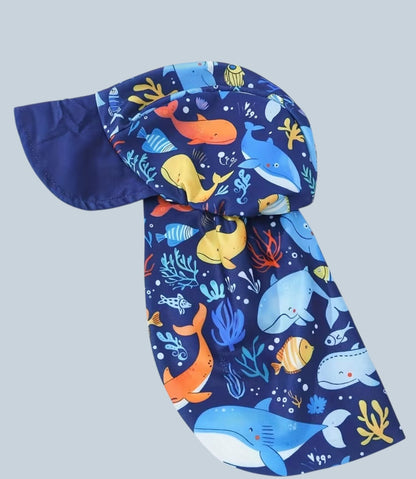 Traje de Baño Tres Piezas Peces