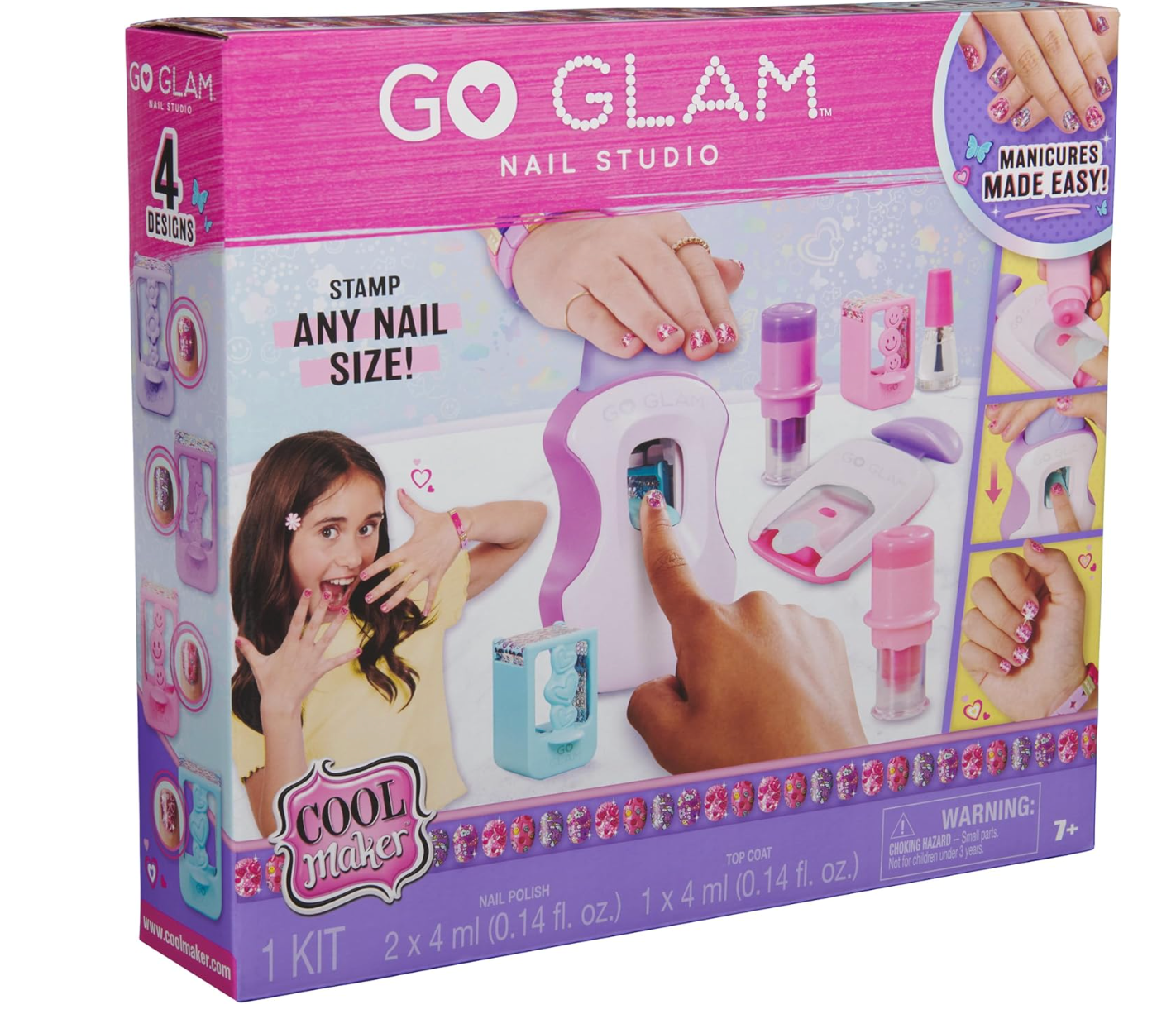 Cool MAKER Kit de Estudio de manicura GO Glam