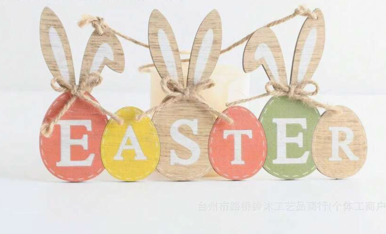 Letrero Easter