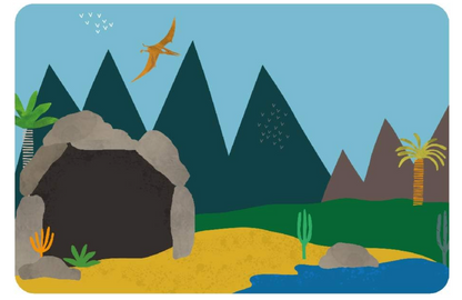 Escenarios Juego Magnético – Dinosaurios
