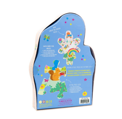 Rompecabezas Infantil 20 Piezas, Hadas & Arcoíris