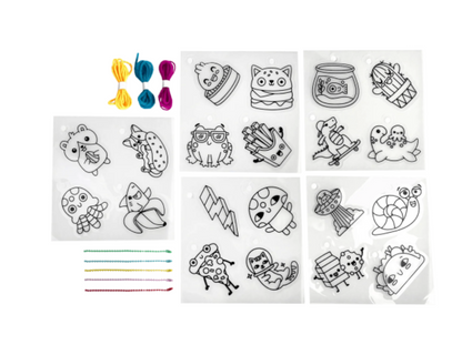 Kit de Arte DIY – Amigos Divertidos
