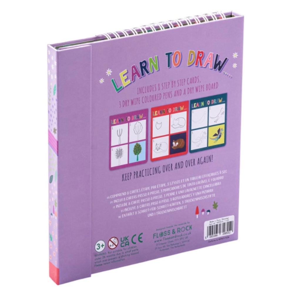 Libreta Aprendiendo a Dibujar Reutilizable, Cuento de Hadas