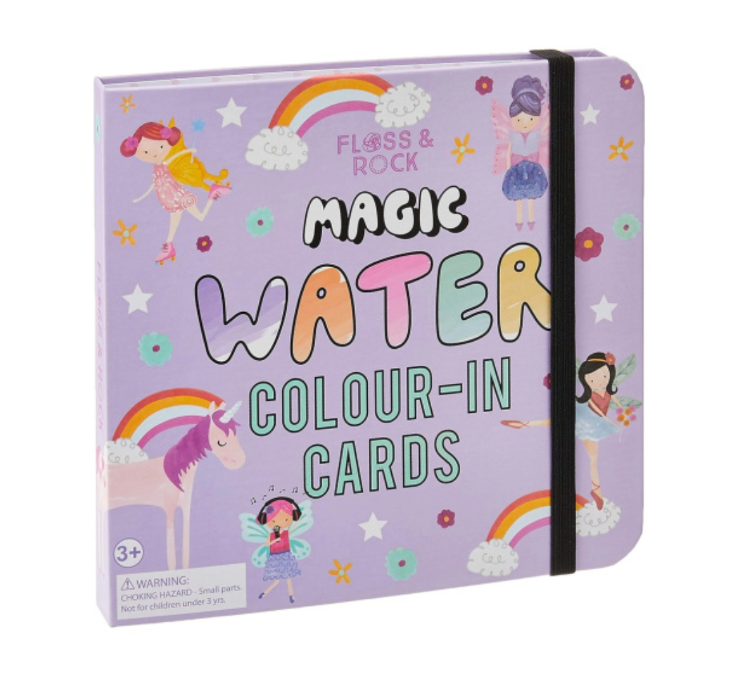 Tarjetas Mágicas Reutilizables pinta con agua, Unicornios