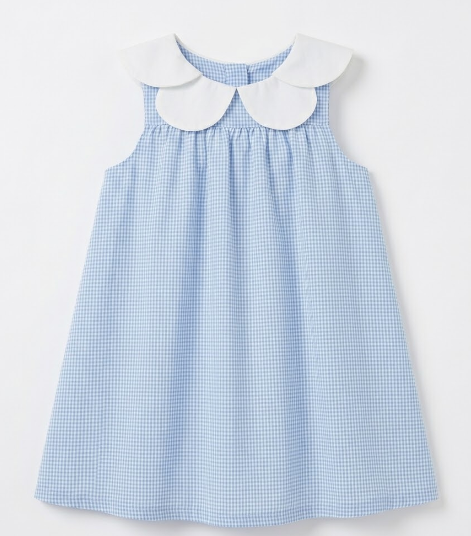 Vestdio Petalos Azul