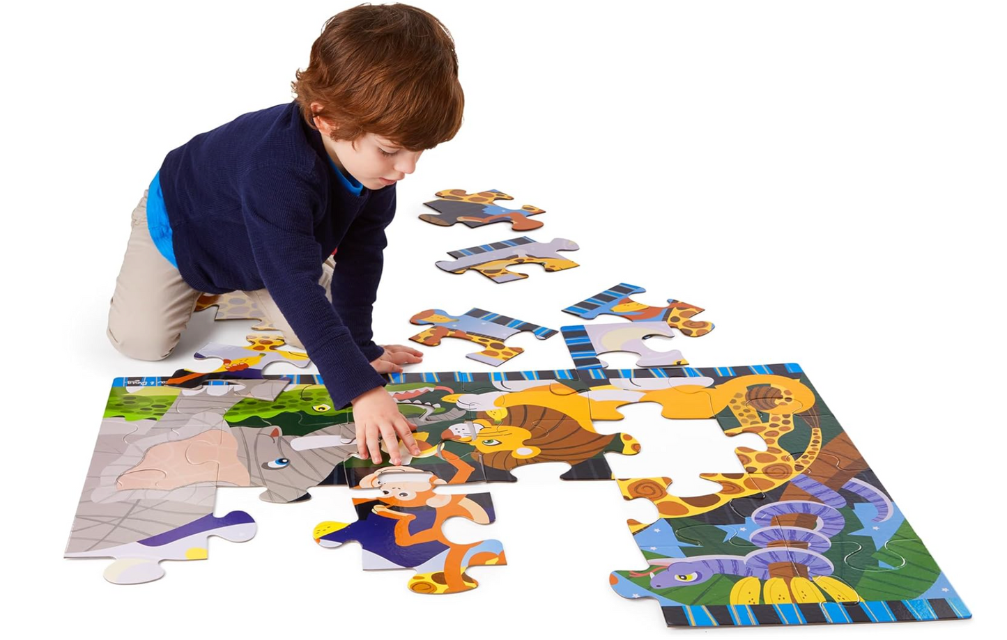 Melissa & Doug Piso rompecabezas gigante, de safari