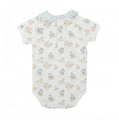 Conjunto Body,  Ranita Y Babero Niño Aventura BABIDU