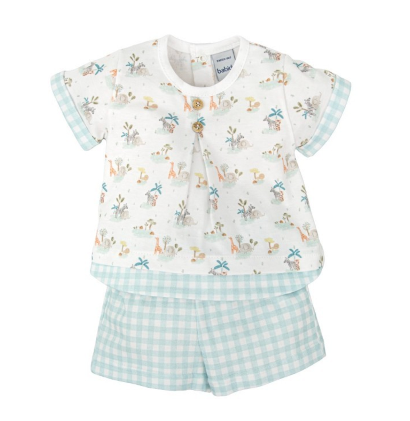 Conjunto Pantalón Manga Corta Niño Aventura BABIDU