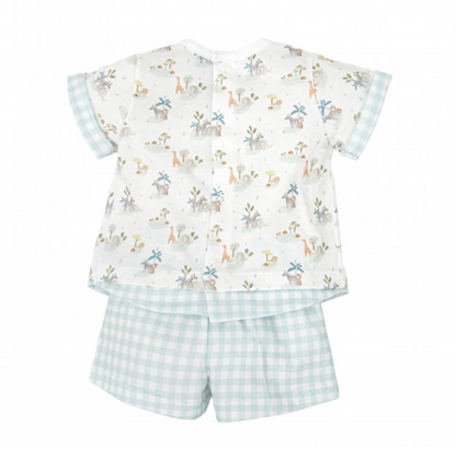Conjunto Pantalón Manga Corta Niño Aventura BABIDU