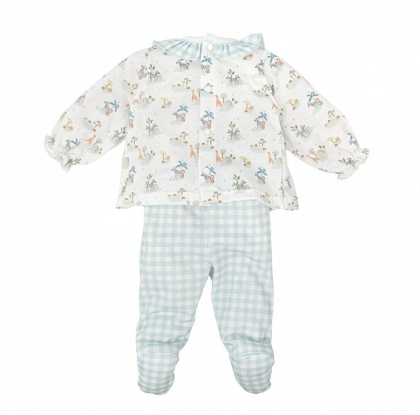 Conjunto  Polaina  Cuello  Volante Aventura BABIDU