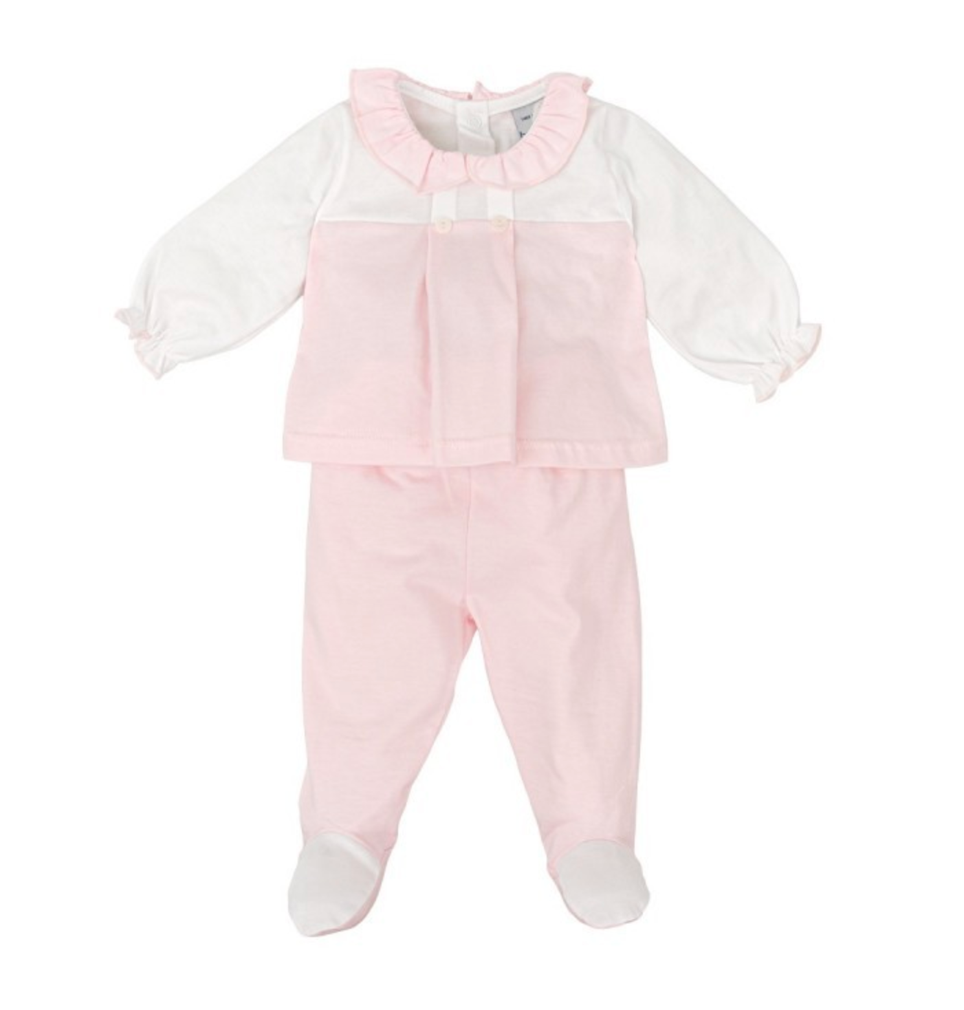Conjunto Polaina C/Volante Niña Inocencia BABIDU