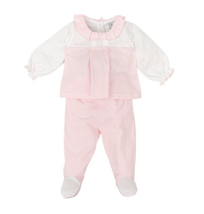Conjunto Polaina C/Volante Niña Inocencia BABIDU