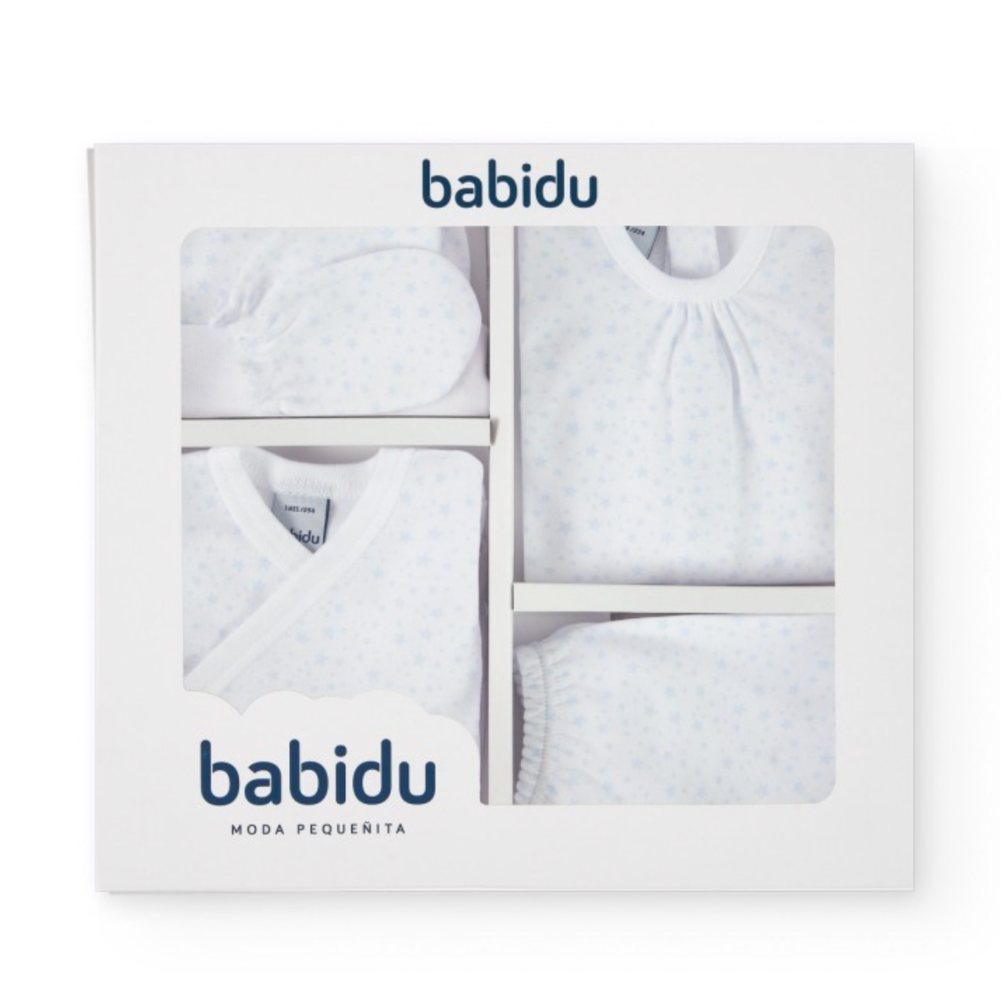 Pack Nacimiento Multi Estrellas Celeste  BABIDU