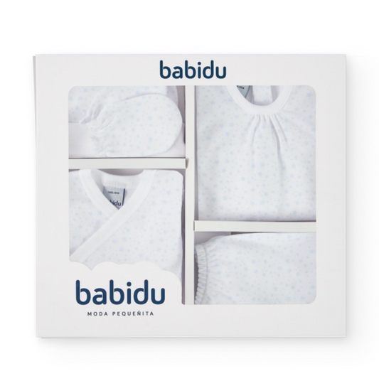 Pack Nacimiento Multi Estrellas Celeste  BABIDU