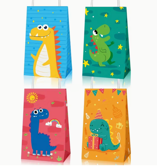Bolsa de Regalo Dinos Colores