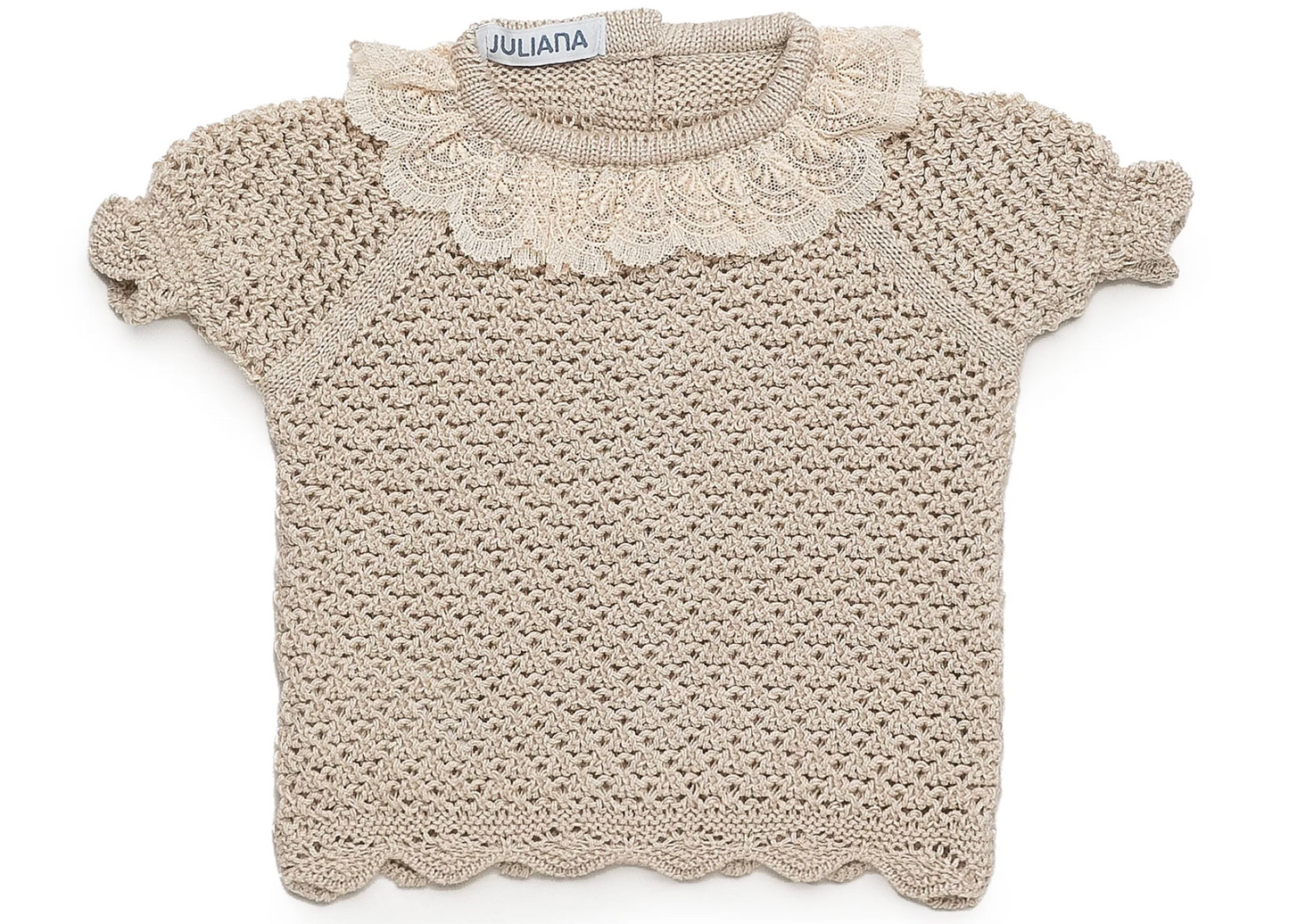 Conjunto Braga Punto Calado Puntilla JULIANA