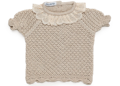 Conjunto Braga Punto Calado Puntilla JULIANA
