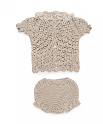 Conjunto Braga Punto Calado Puntilla JULIANA