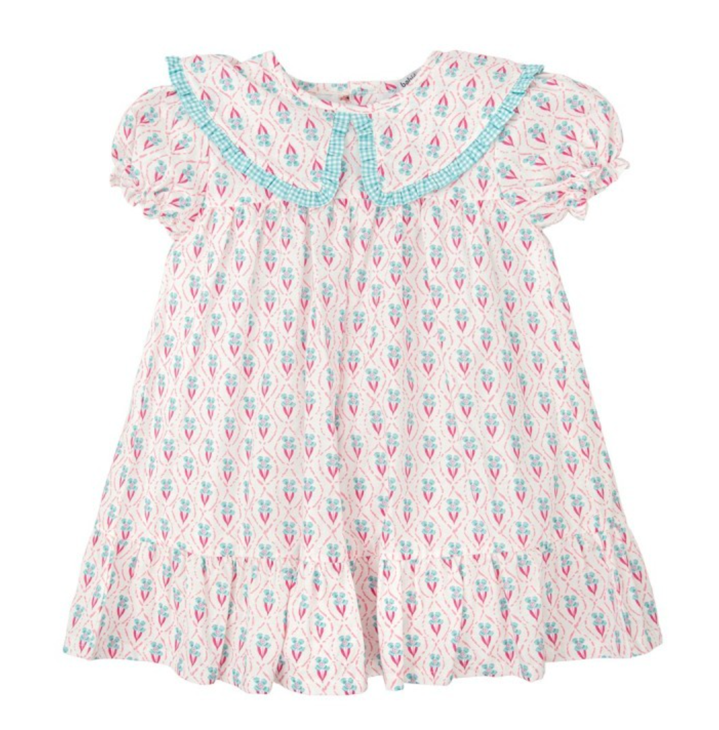 Vestido Manga Corta Cuello Camisa Chispa