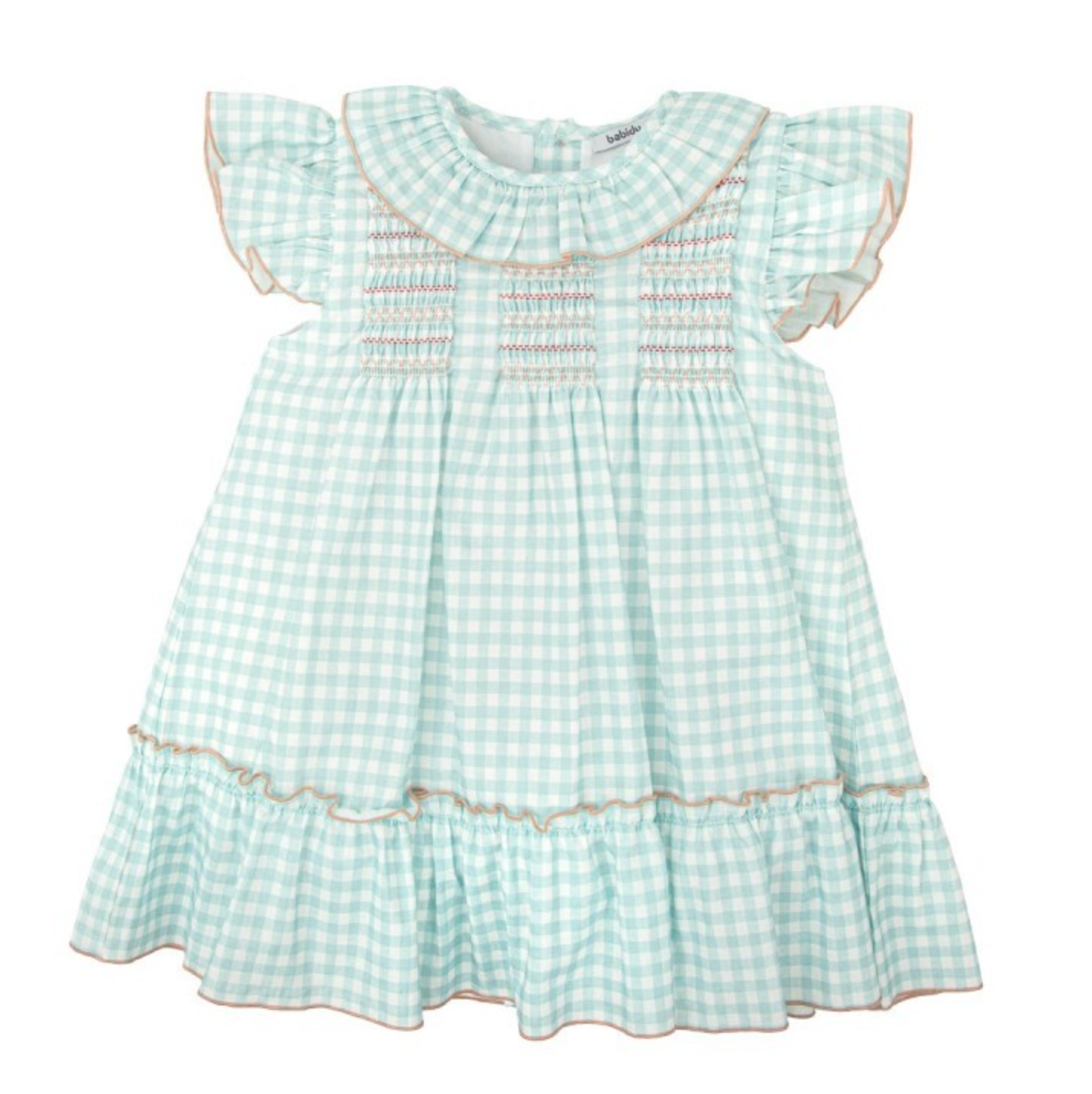 Vestido Volante Cuello Latido