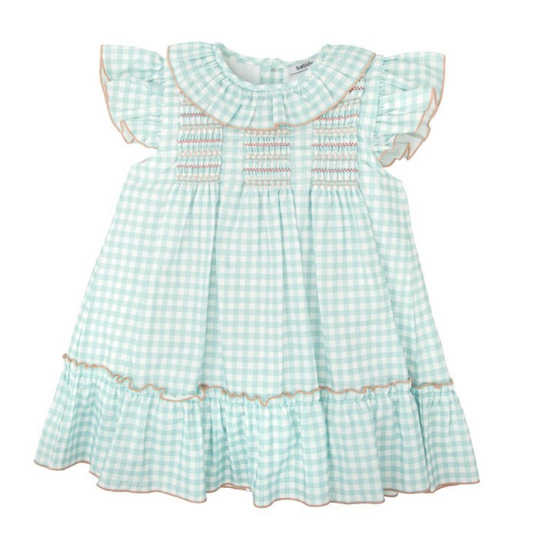 Vestido Volante Cuello Latido