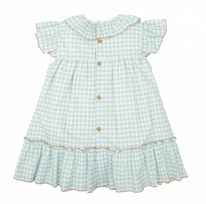 Vestido Volante Cuello Latido