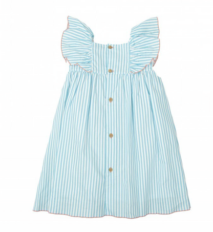 Vestido Volantes Niña sin Mangas Melodia