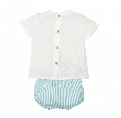 Conjunto Ranita Nido Abeja Niño Melodia