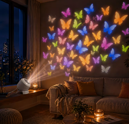 Proyector de Luces de Mariposa