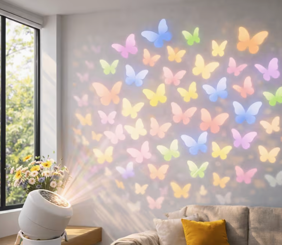Proyector de Luces de Mariposa