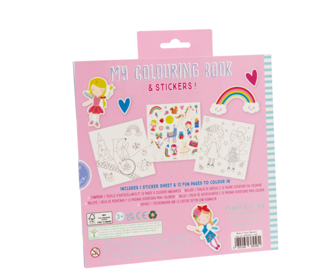 Scribble Sniffs My Colouring Book – Hada Arcoíris