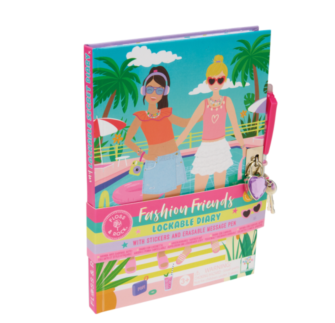 Fashion Friends – Diario y bolígrafo con cerradura