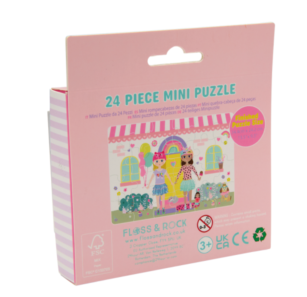 Mini rompecabezas de 24 piezas – Mejores amigos