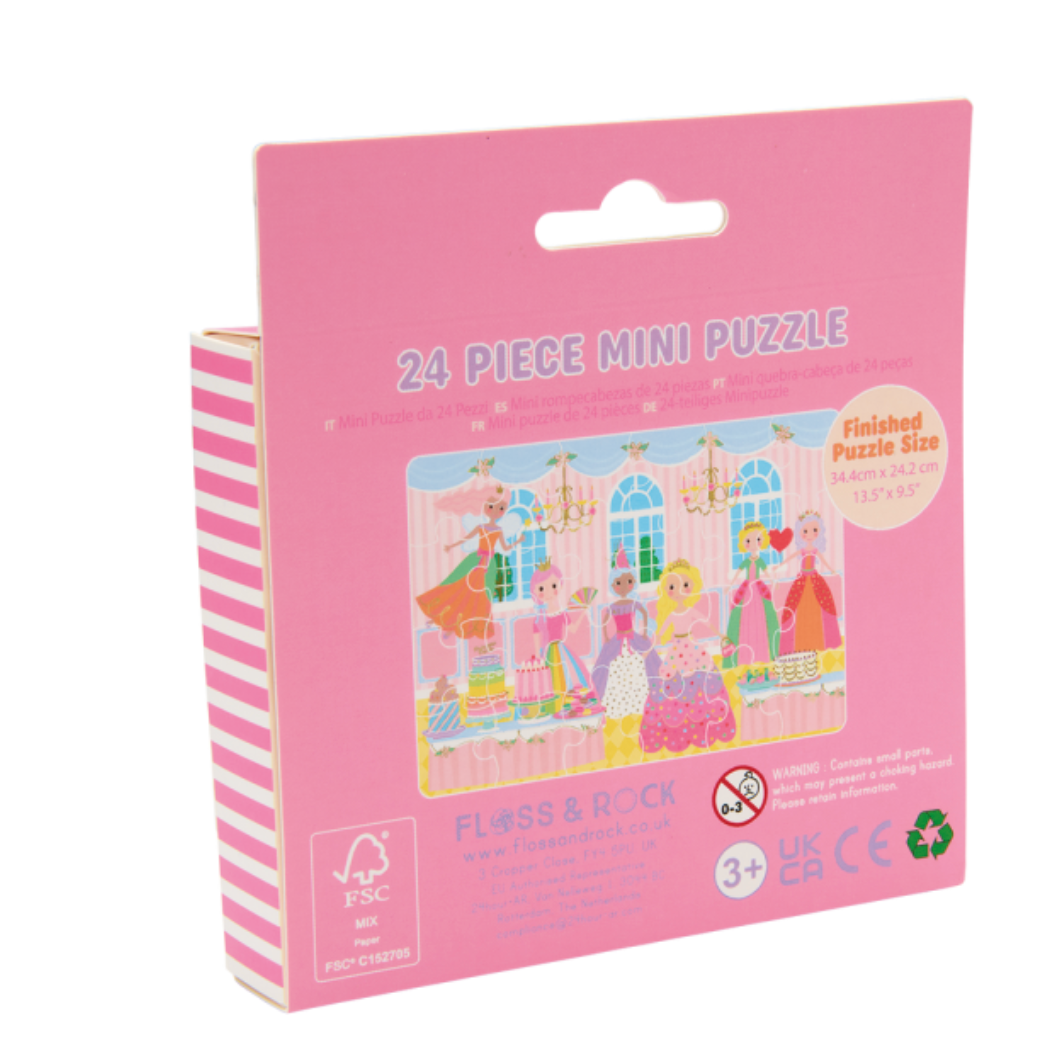 Mini rompecabezas de 24 piezas – Princesa