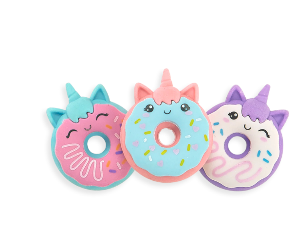 Borradores Aroma Donas Unicornio Magic Bakery – Set de 3