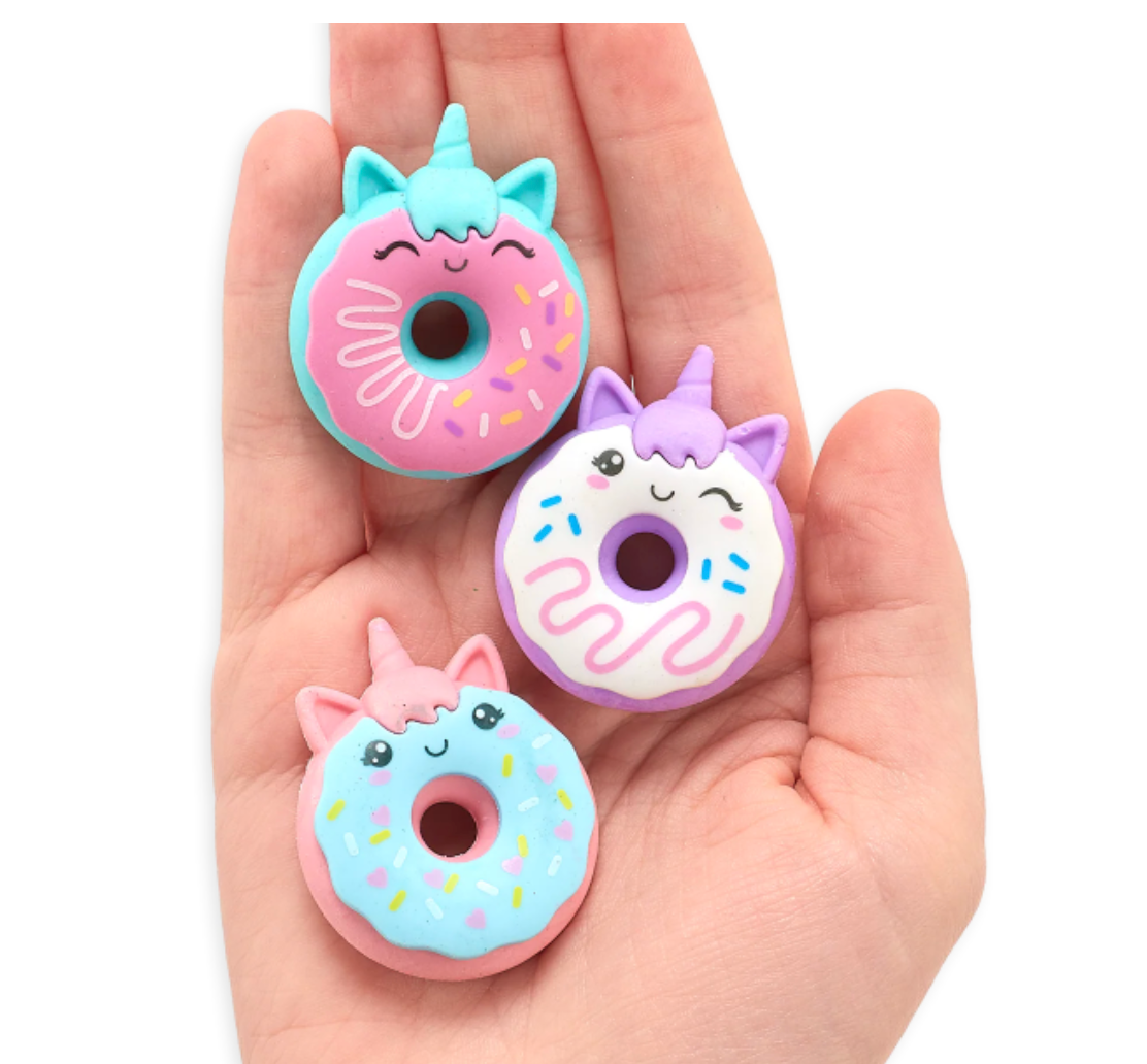 Borradores Aroma Donas Unicornio Magic Bakery – Set de 3