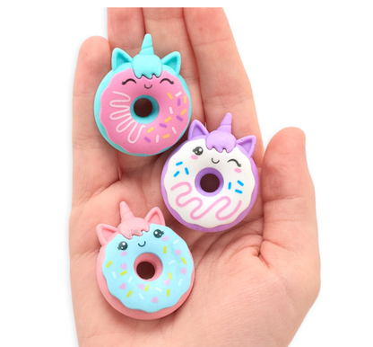 Borradores Aroma Donas Unicornio Magic Bakery – Set de 3