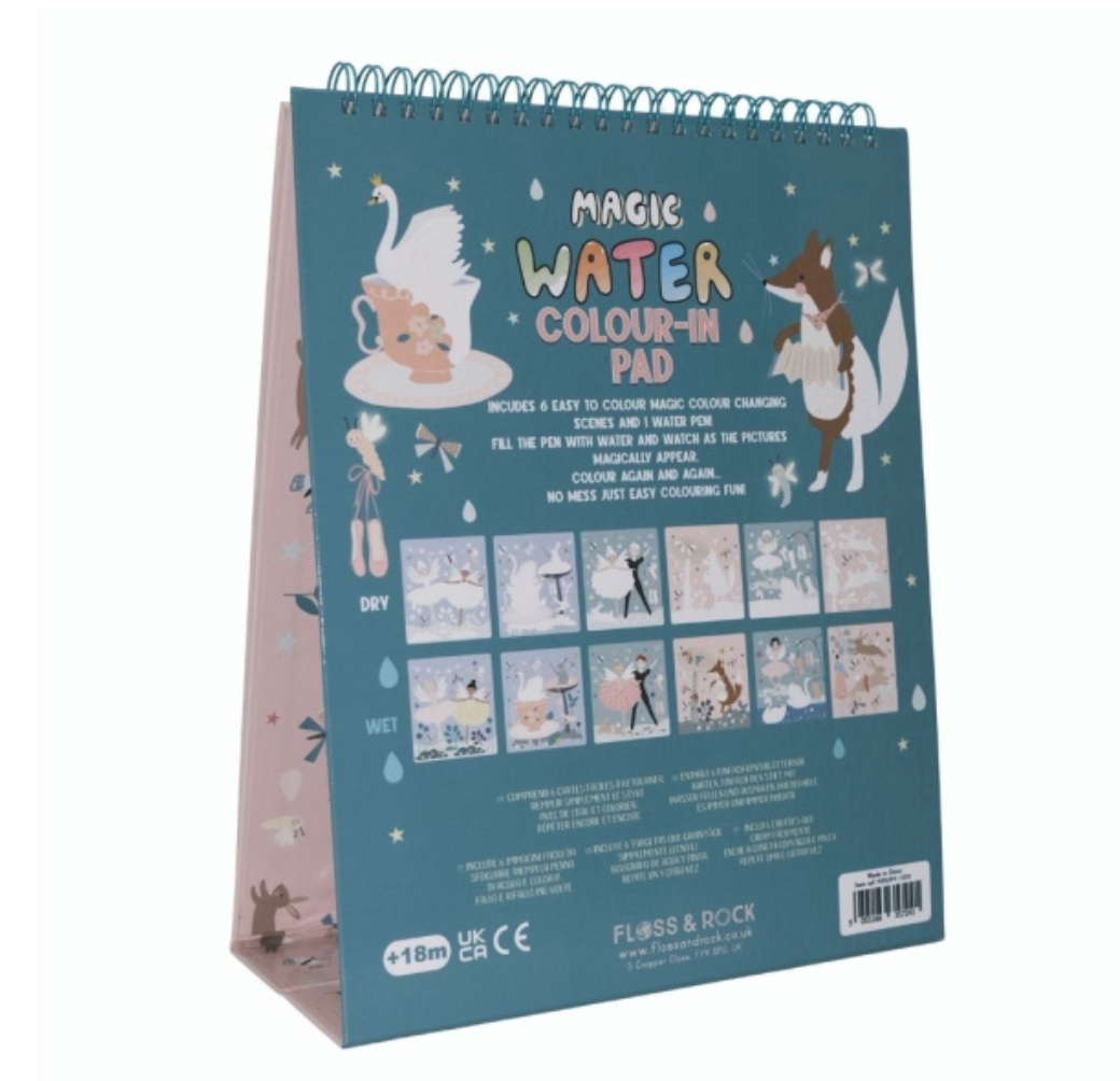 Libreta Mágica Reutilizable Pinta con Agua, Encantada